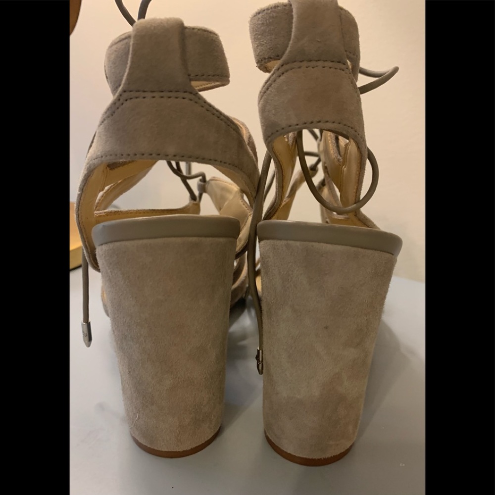 Sam Edelman Yardley Lace Up Suede Sandal - Picture 10 of 13
